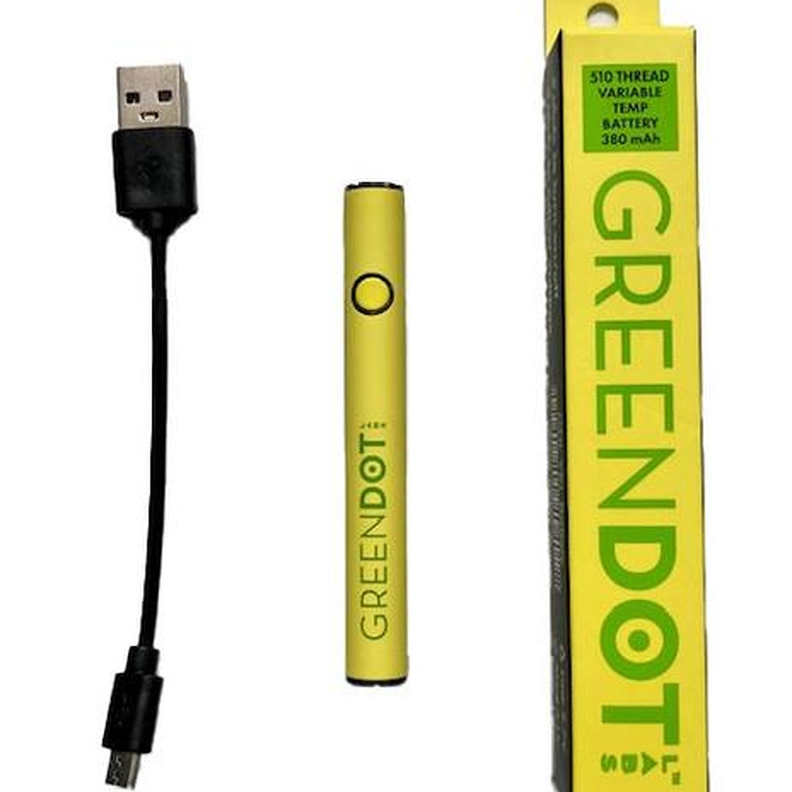 Green Dot Labs Variable Heat Settings 510 Battery